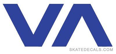 RVCA VA Logo - 2 RVCA Skateboarding Stickers Decals [rvca-logo-va-1] - $3.95 ...