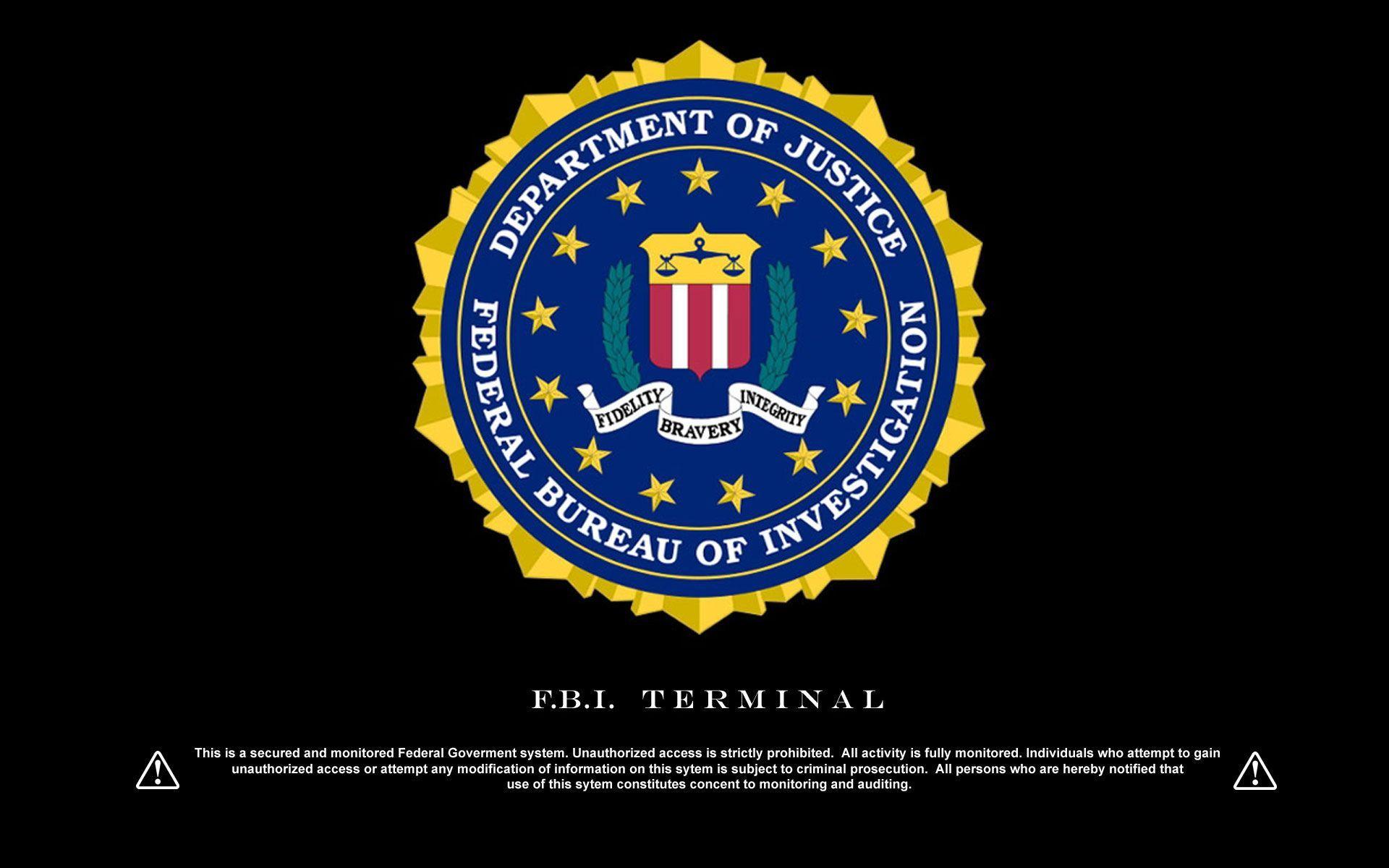 FBI Logo - Computer: FBI logo, desktop wallpaper nr. 58616 by ii=Saadhu=ii