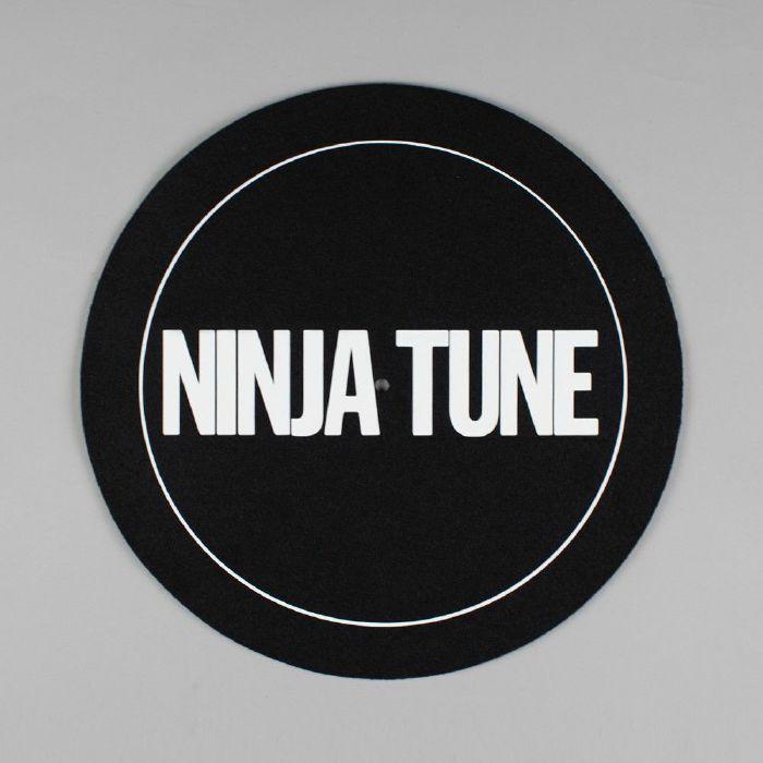 Black and White Ninja Logo - NINJA TUNE Ninja Tune Logo Slipmat single, black with white logo