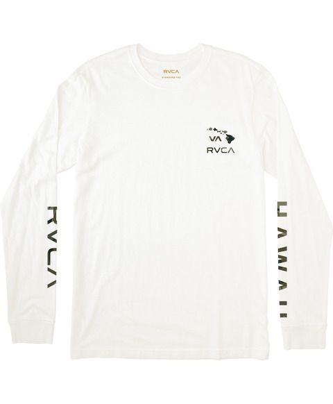 RVCA VA Logo - VA Islands Long Sleeve T Shirt