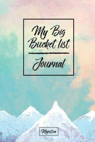 Pink and Blue Mountains Brand Logo - My Bucket List Journal: Pink & Blue Mountains Cover Your
