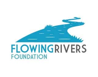 River Flowing Logo - Home - Flowing Rivers Foundation