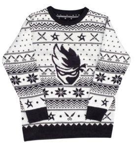 Christmas Black and White Logo - Ninja Collection Archives - Ugly Christmas Sweaters