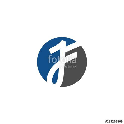 Ten Letter Logo - JF Initial Letter Logo Vector