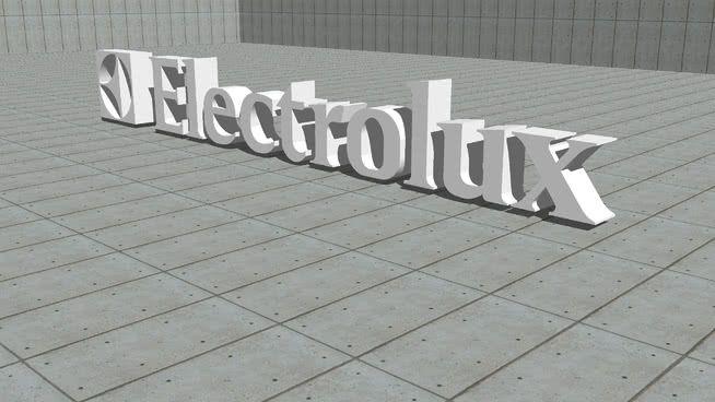 Electrolux Logo - Electrolux Logo | 3D Warehouse
