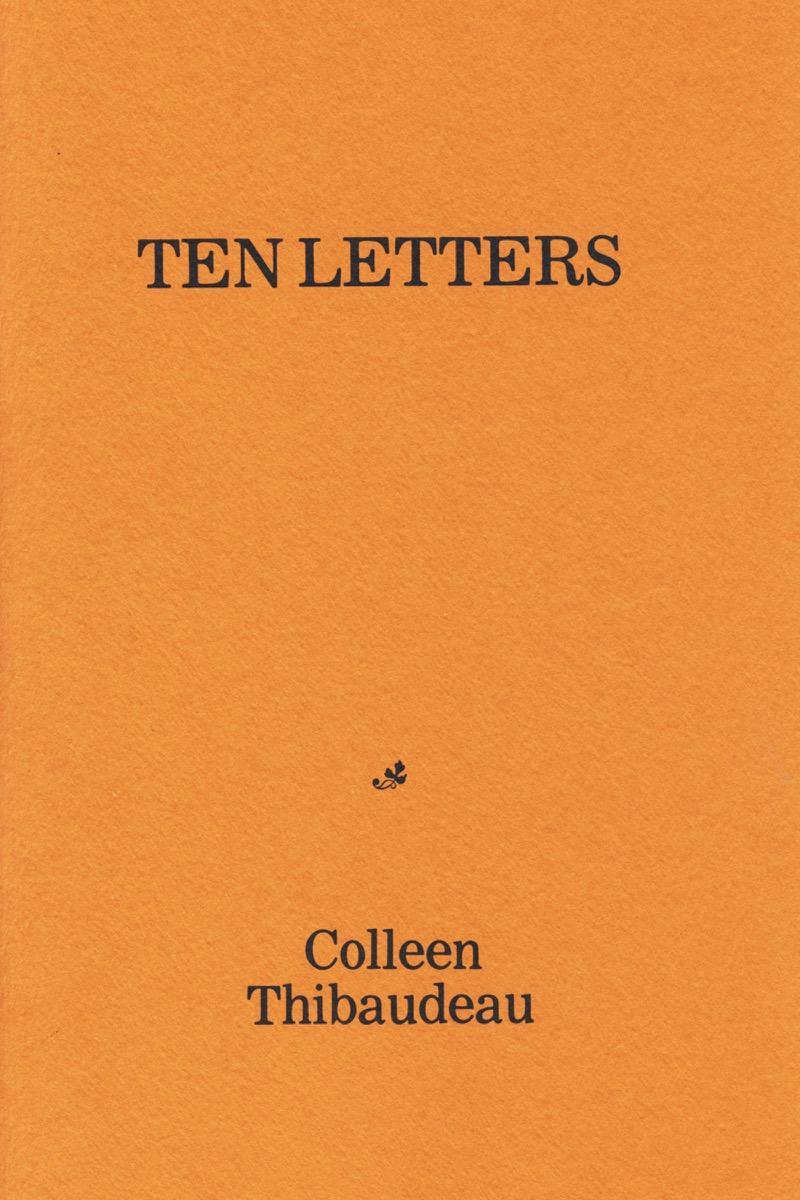 Ten Letter Logo - Ten Letters | Brick Books