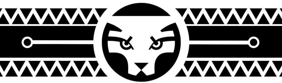 Black and White Panther Logo - Black Panther, White Avengers – Thaddeus Howze – Medium