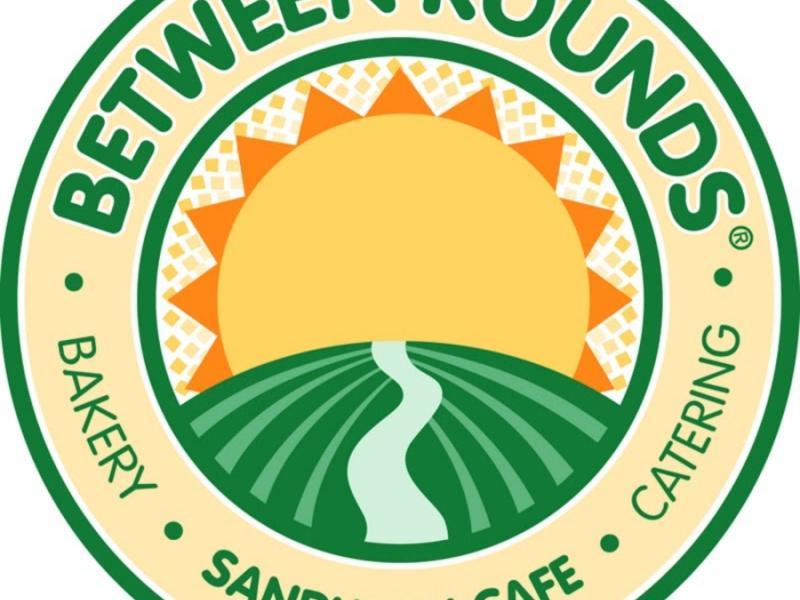 Green and Yellow BR Logo - Between Rounds Bakery Sandwich Café Seeks Artists for Store Mural ...