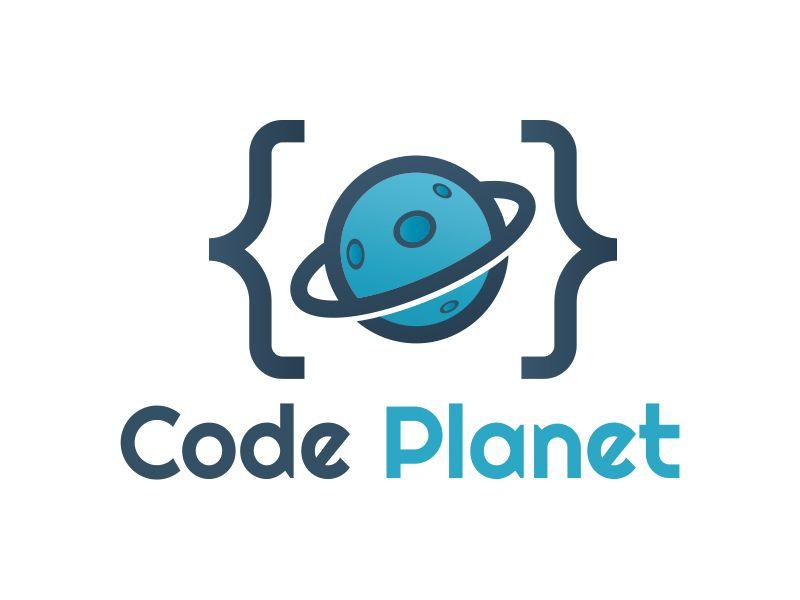 Planet Logo - Code Planet Logo
