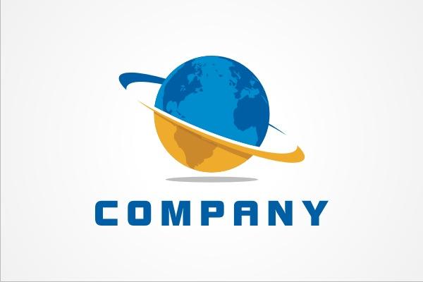 Planet Logo - Free Logo: Blue Planet Logo