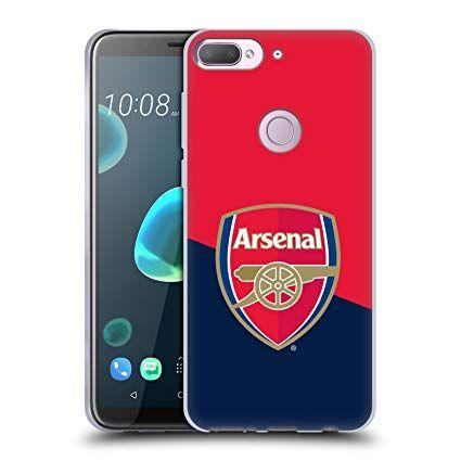 Red Desire Logo - Amazon.com: Official Arsenal FC Red & Blue Logo 2016/17 Crest Soft ...