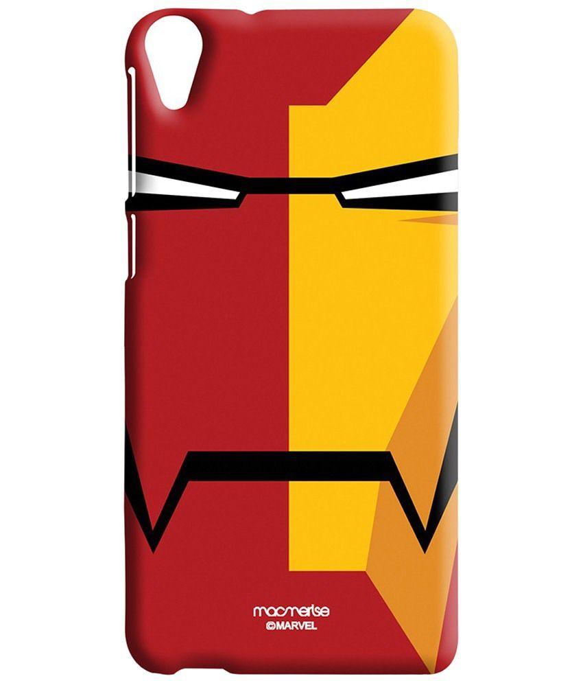 Red Desire Logo - Macmerise Red & Yellow Disney Avengers Logo HTC Desire 820 Hard Back ...