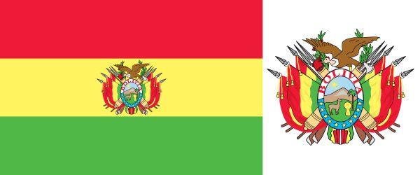 Red Green and Yellow Logo - Flag of Bolivia