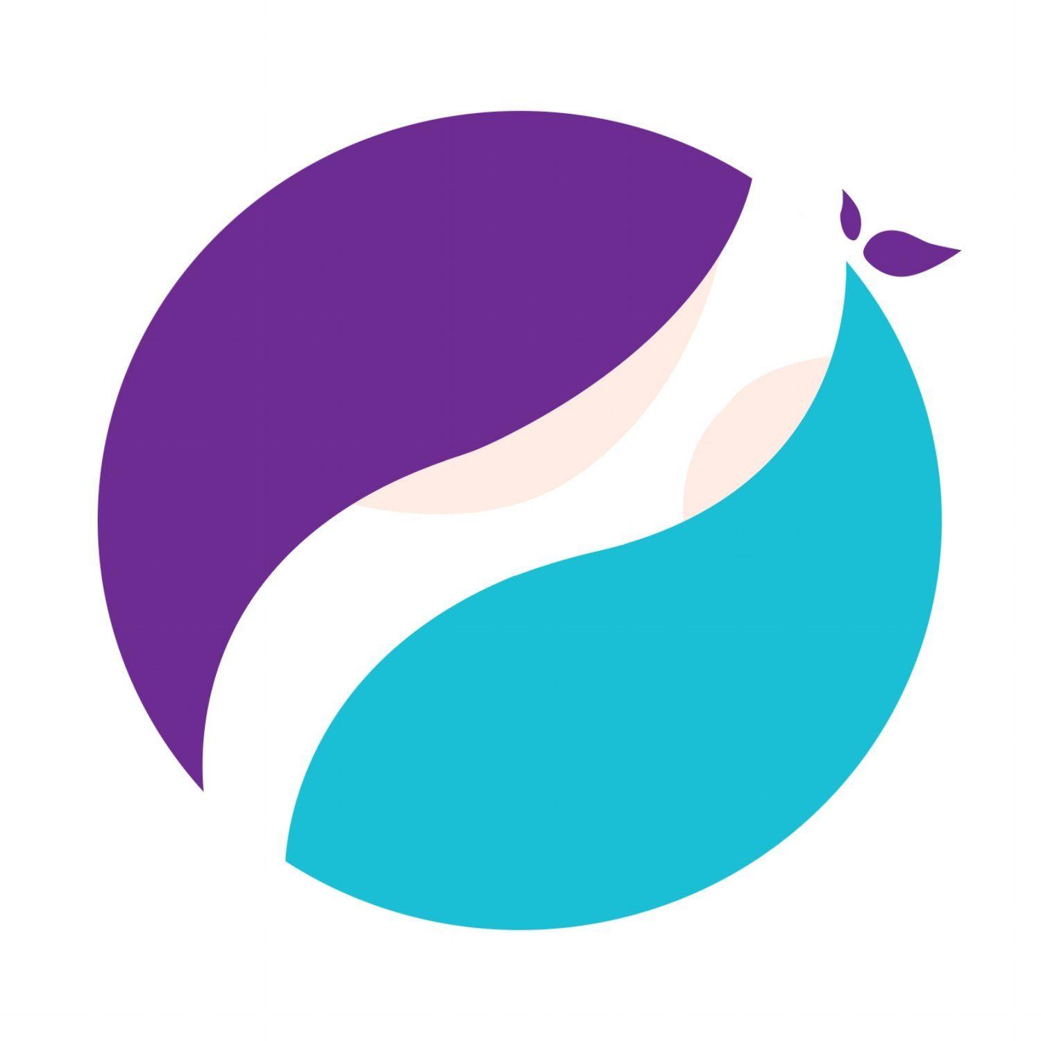 Turquoise and Purple Logo - Baba Slings | Nurture with ease <3