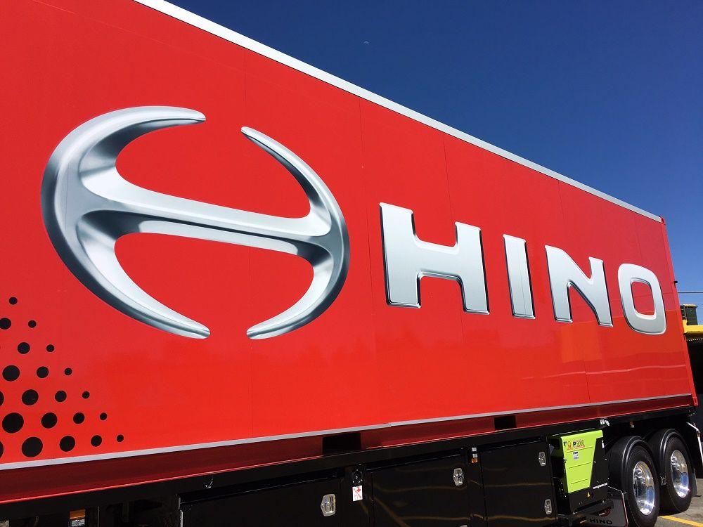 Hino Trucks Logo - Hino Logo Truck Side. Behind The Wheel