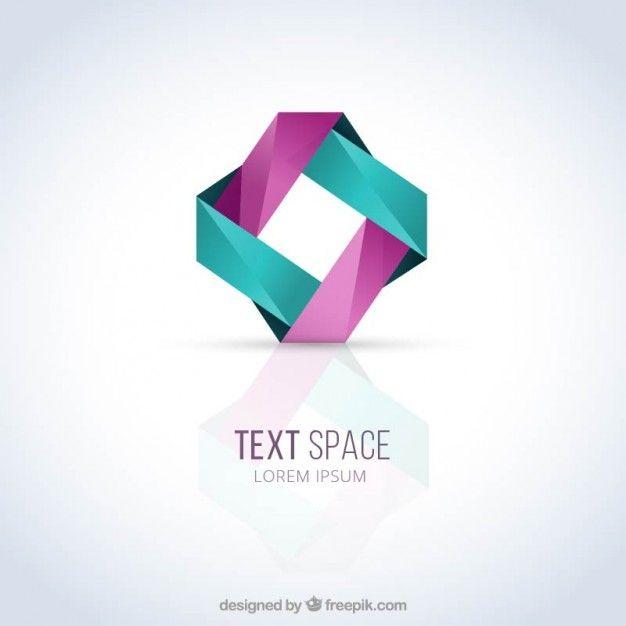 Turquoise and Purple Logo - Abstract logo template Vector | Premium Download