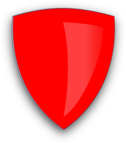 Red White Cross On Shield Logo - Red White Cross Logo & Vector Design