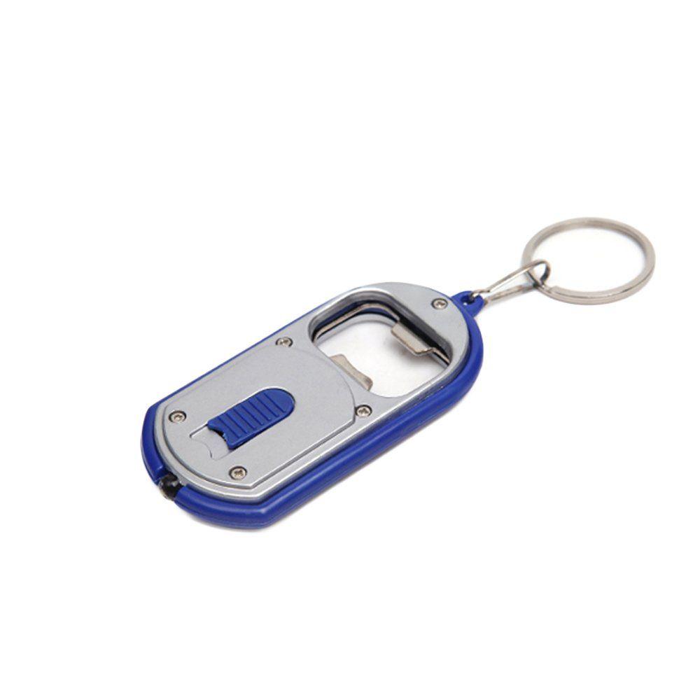 Torch On Blue Oval Logo - XMDZ 2in1 Keyring Bottle Opener and Mini Torch Light Metal Key Ring