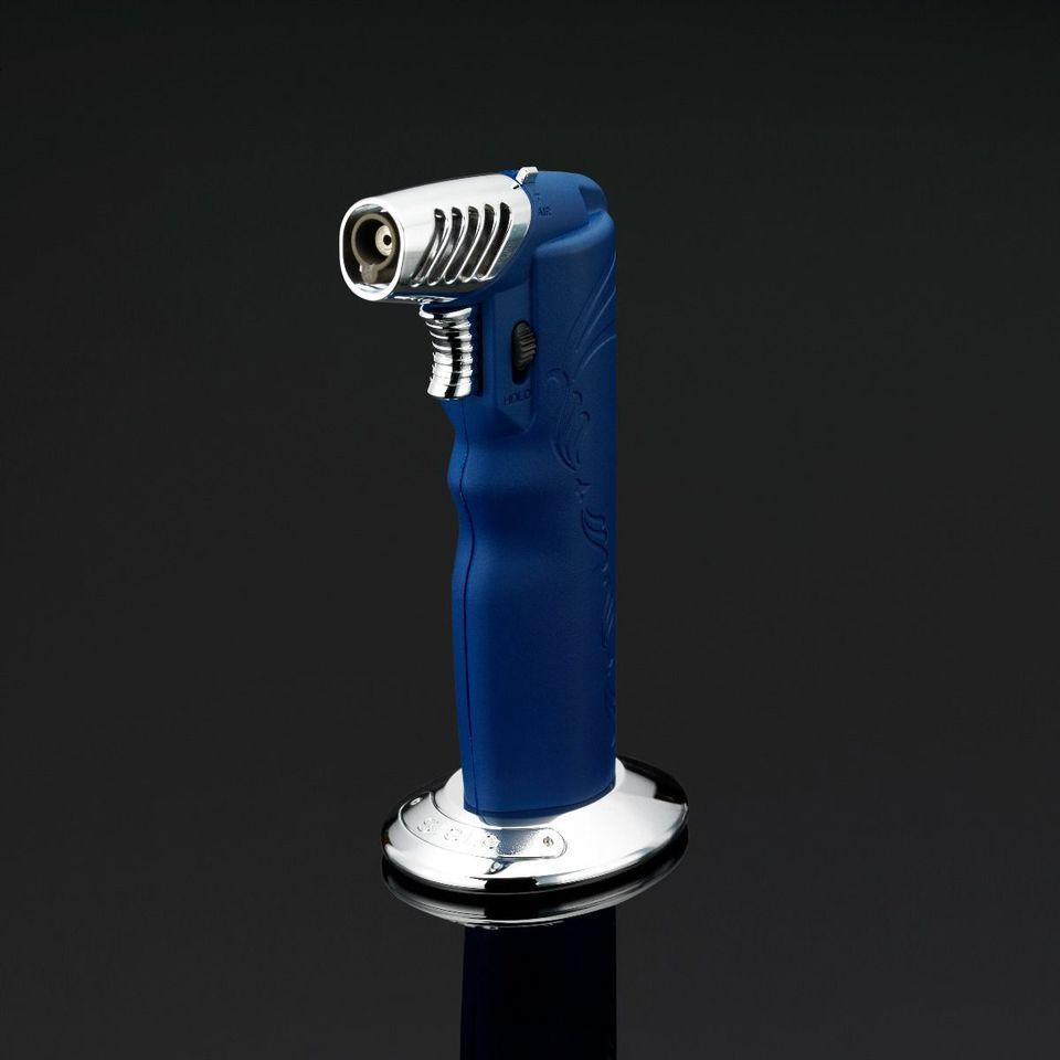 Torch On Blue Oval Logo - Siglo Oval Table Torch Lighter, Cigar, Cigarette