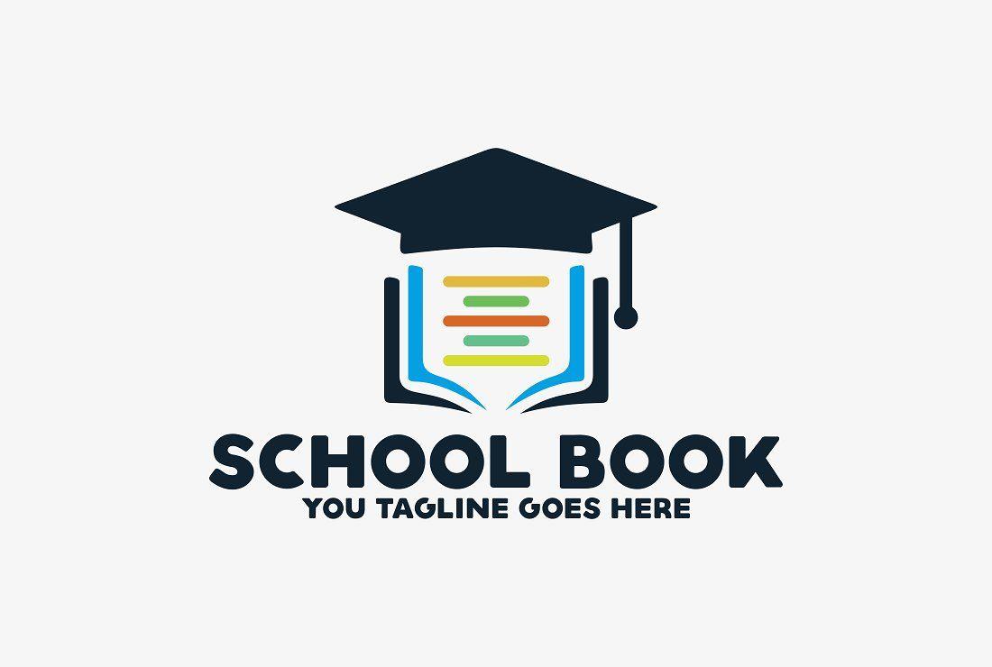 Book Logo - Shool Book ~ Logo Templates ~ Creative Market