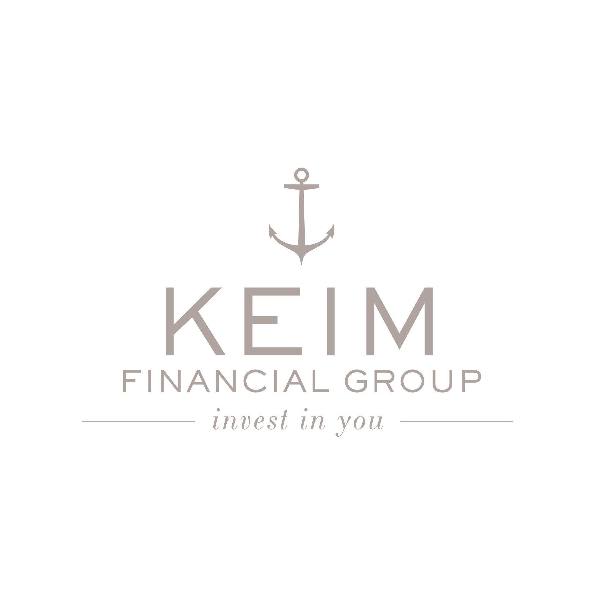Banking Group Logo - Keim Financial Group Logo Design. Navy. Nautical. Anchor. Ocean