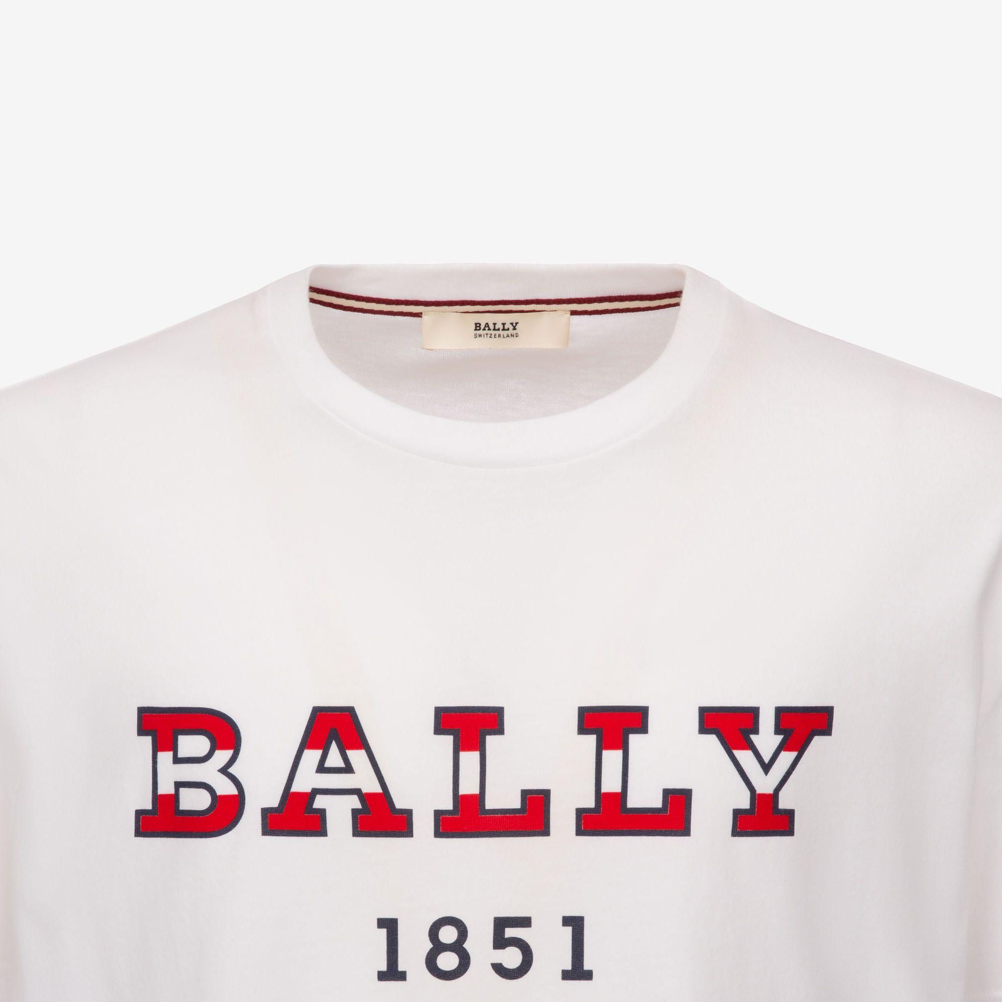 Bally Switzerland Logo - LOGO CREWNECK T-SHIRT| Men's Jumpers | Bally
