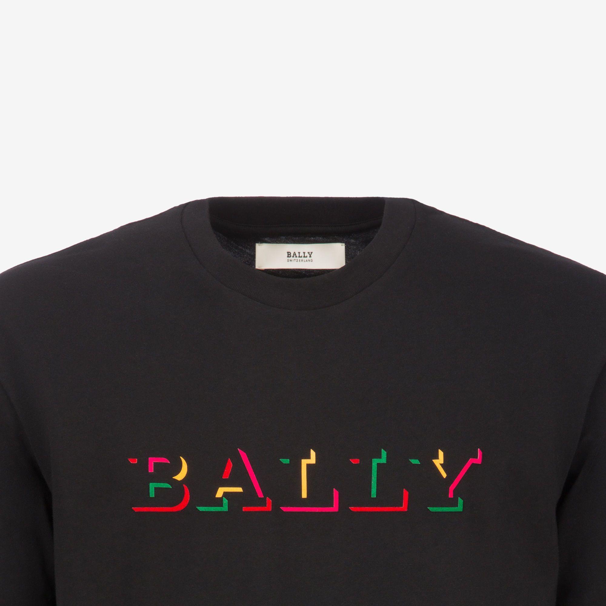 Bally Switzerland Logo - BOLD LOGO PRINT T-SHIRT| Men's T-Shirts | Bally