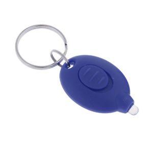 Torch On Blue Oval Logo - Oval Shape Outdoor Mini Keychain LED Flashlight Torch Light Lamp ...