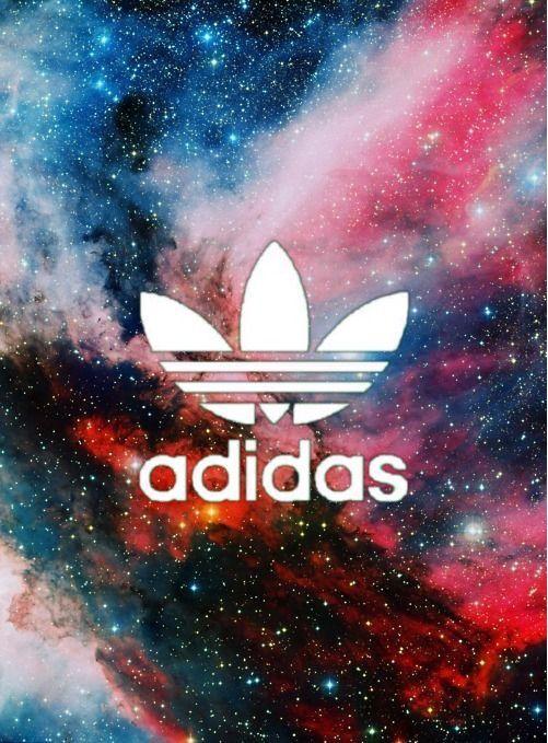 Galaxy Adidas Logo - Custom Adidas Logo Space Backround. Custom Adidas Logos. Adidas