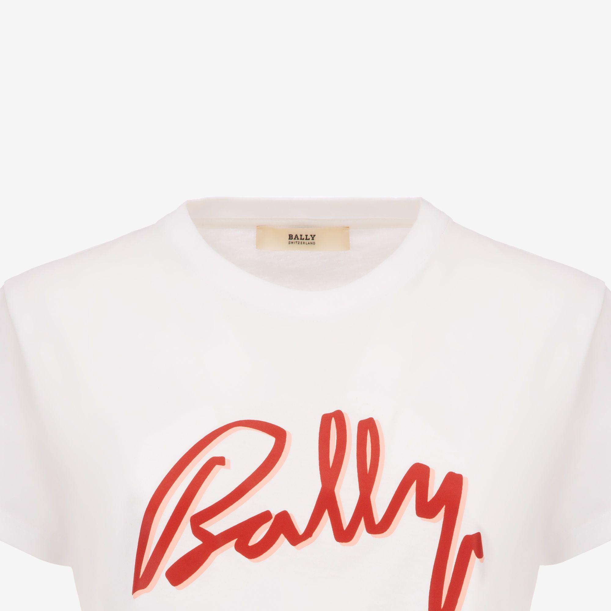 Bally Switzerland Logo - NASTRO LOGO T SHIRT. Women's T Shirts