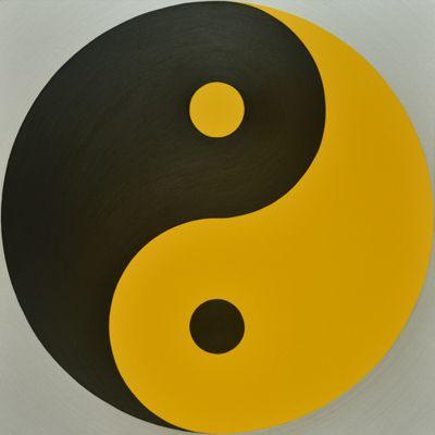 Ying Yang Black and Yellow Logo - black and yellow ying yang tattoos | Tattoo Design Gallery