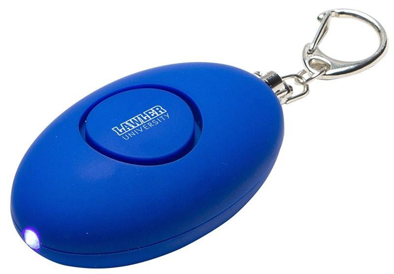 Torch On Blue Oval Logo - Power Keyring Torches feature a soft touch LED light and alarm