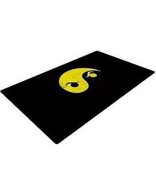 Ying Yang Black and Yellow Logo - Amazing Deal on East Urban Home Frederic Levy Hadida Yin Yang Ninja ...