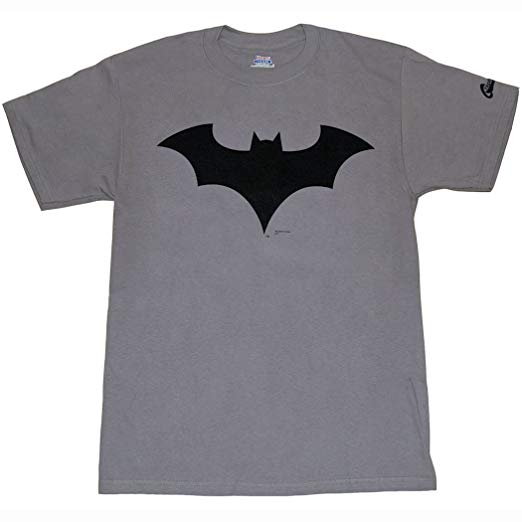Batman New 52 Logo - Amazon.com: Animation Shops Batman New 52 Symbol T-Shirt Charcoal ...