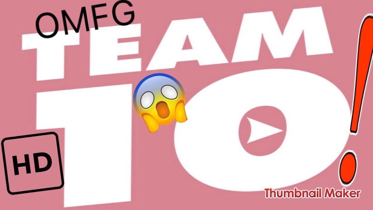 Team 10 Logo - How to draw the Team 10 Logo - YouTube