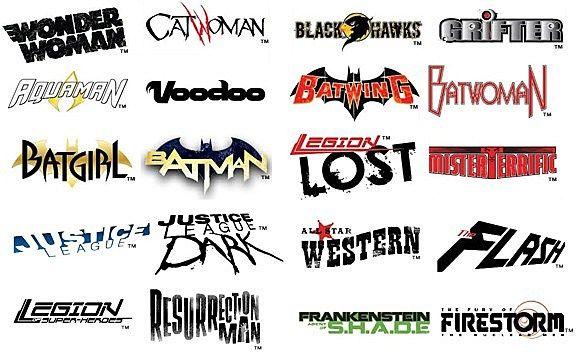 Batman New 52 Logo - ComicsAlliance Design Meeting: DC's 'The New 52′ Logos