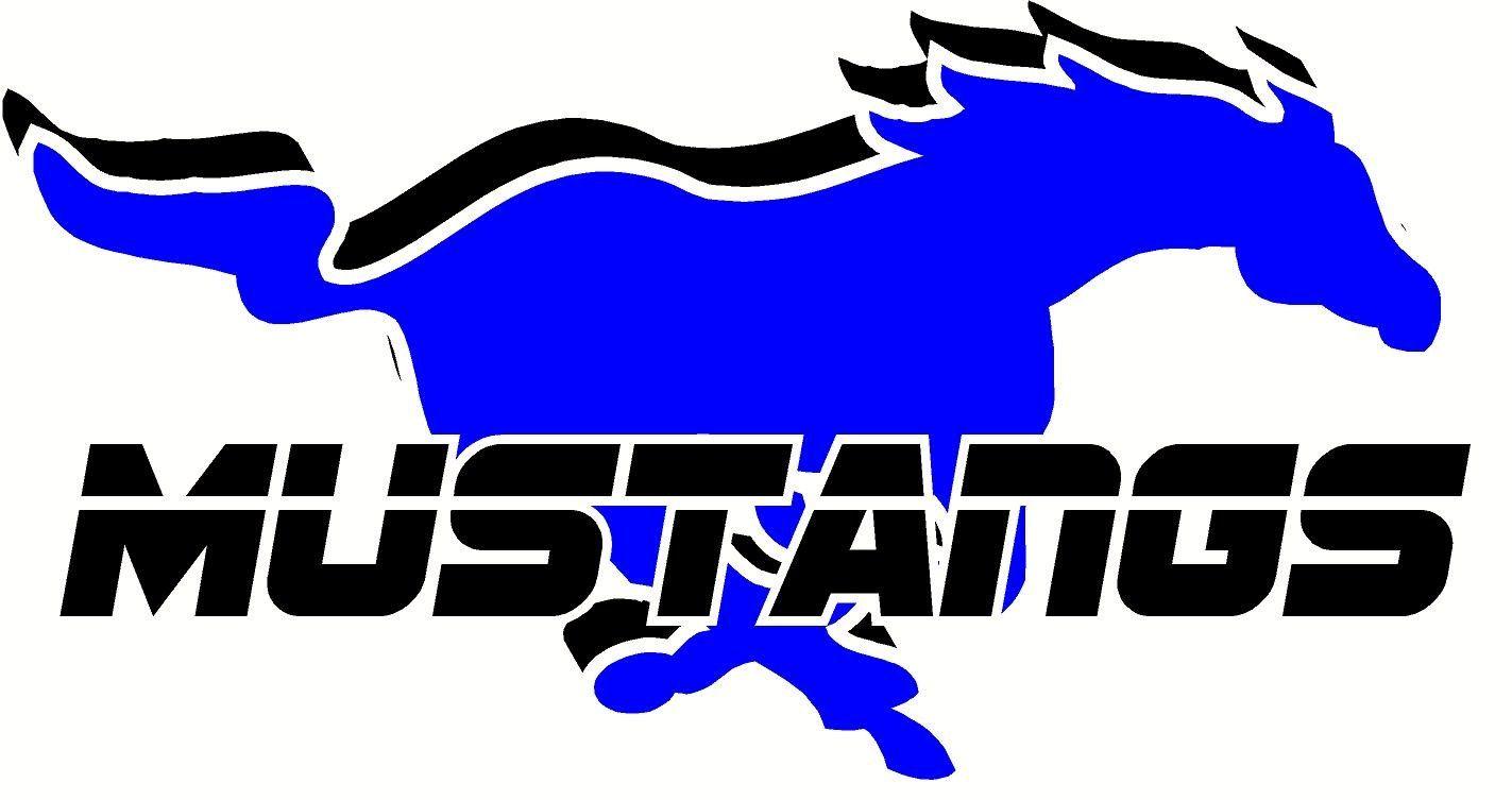 Mustang Football Logo - Mustang Football Logo