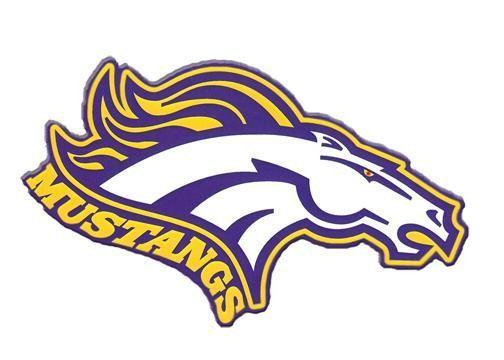Mustang Football Logo - Mustang Football logo | Silhoutte Cameo | Graduation, Football