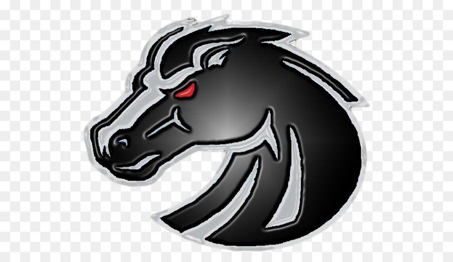 Mustang Football Logo - Ford Mustang Boise State Broncos football Bernard C. Campbell Middle ...