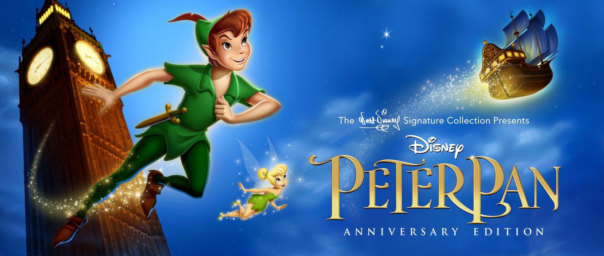 Disney Peter Pan Logo - Peter Pan | Disney Movies