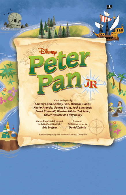 Disney Peter Pan Logo - Disney's Peter Pan JR. Poster | Design & Promotional Material by ...