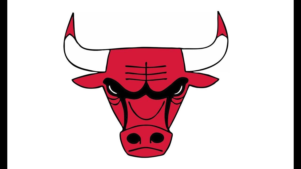 Chicago Bulls Cool Logo - How to Draw the Chicago Bulls Logo (NBA) - YouTube