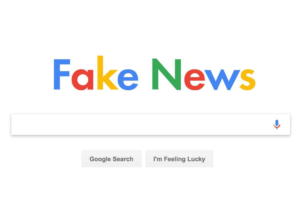 Fake Google Logo - Why Google Has a Responsibility to Fight Fake News