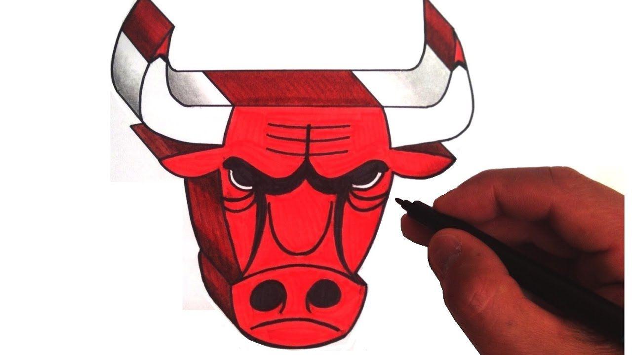 Chicago Bulls Cool Logo - How to Draw the Chicago Bulls Logo in 3D - YouTube