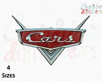 Pixar Cars Blank Logo - Disney cars logo | Etsy
