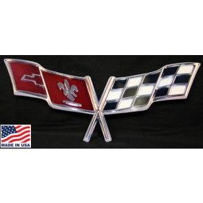 Metal Corvette Logo - Corvette Signs | The Corvette Store