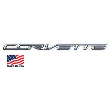 Metal Corvette Logo - C7 Corvette Metal 3D Emblem | The Corvette Store