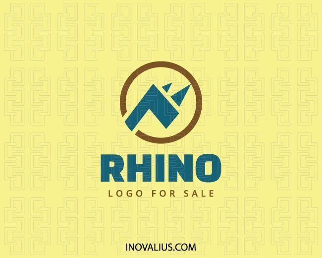 Savage Head Logo - Rhino Head Logo | Logos For Sale | Pinterest | Logos, Logo design ...