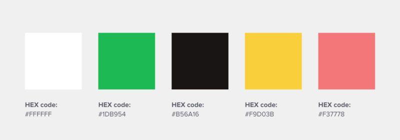 Green Hip Logo - 31 Inspirational Brand Colors And How To Use Them | Piktochart Blog