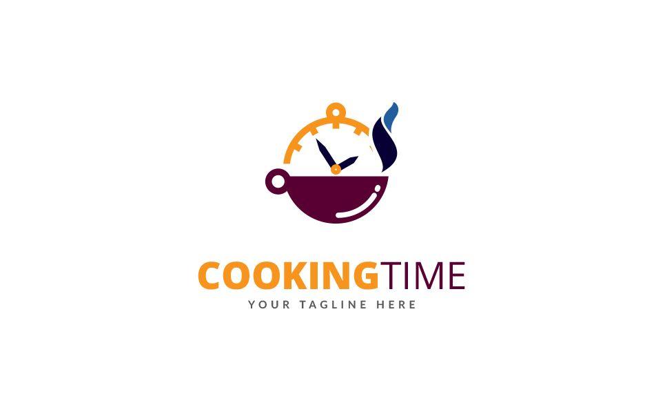 Time Logo - Cooking Time Logo Template